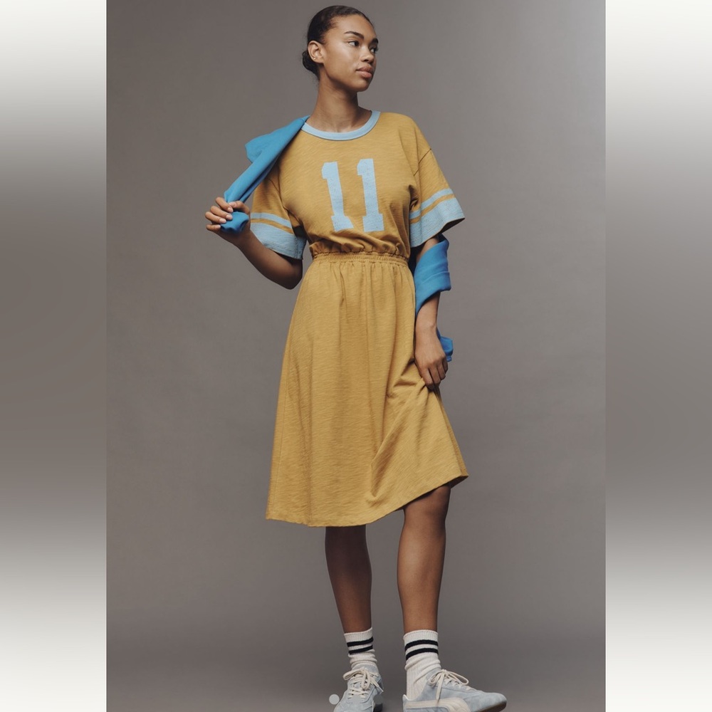 Anthropologie Sundry Rugby Midi Dress - Size XS - BNWT